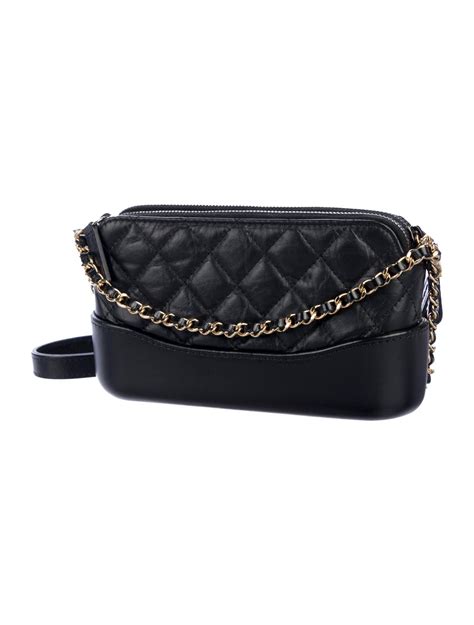 chanel wallet on chain dimensions inches|chanel wallet on chain gabrielle.